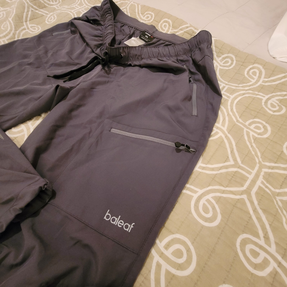 Baleaf Gray Hiking/Running Pants